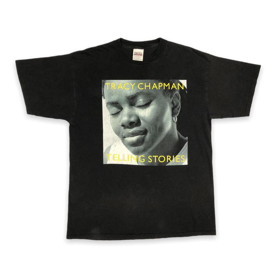 Vintage Tracy Chapman Telling Stories Tour T-shirt - Depop