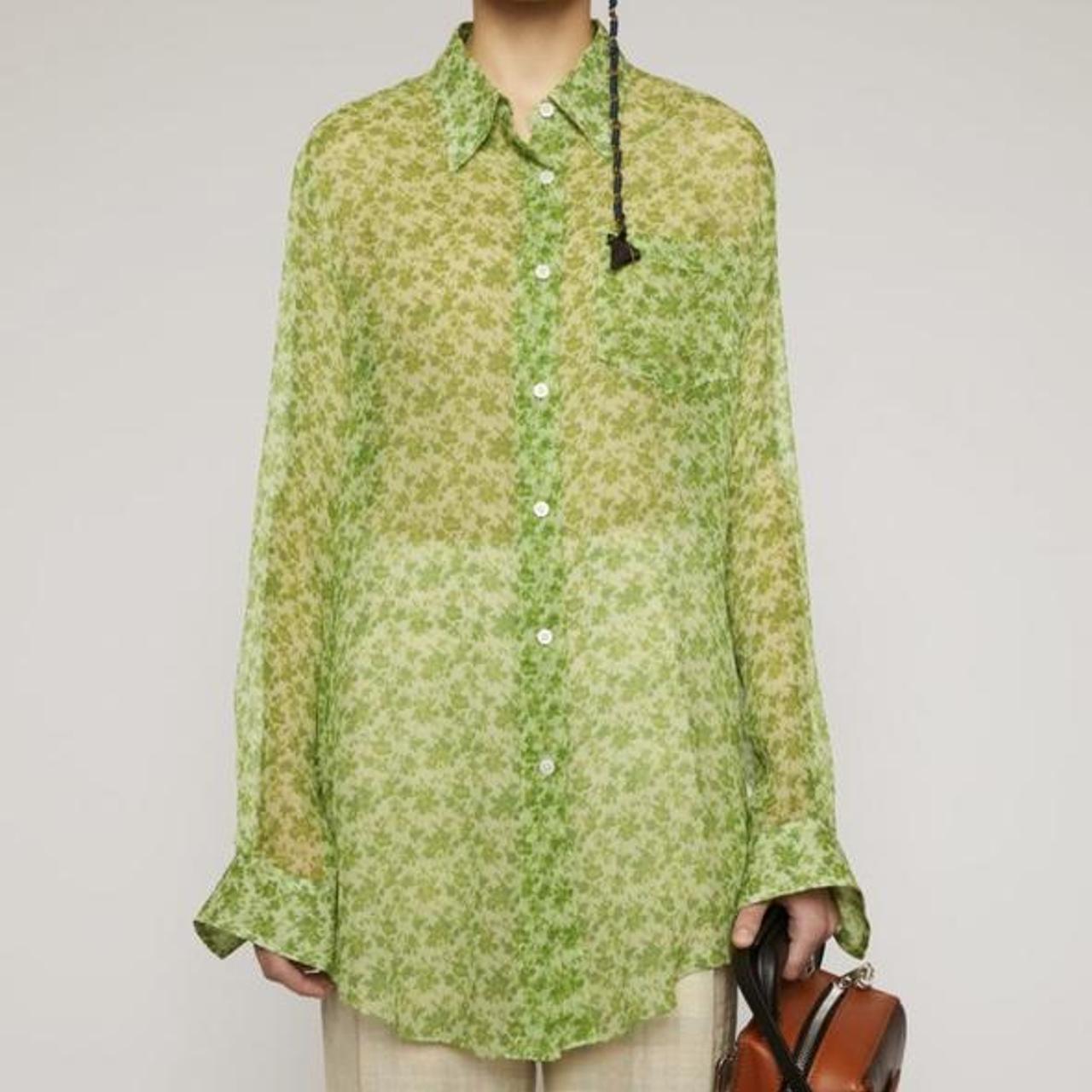 Product Image 1 - Acne Studios floral-print chiffon blouse