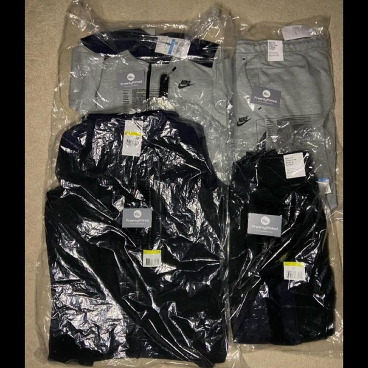 mens grey nike tech