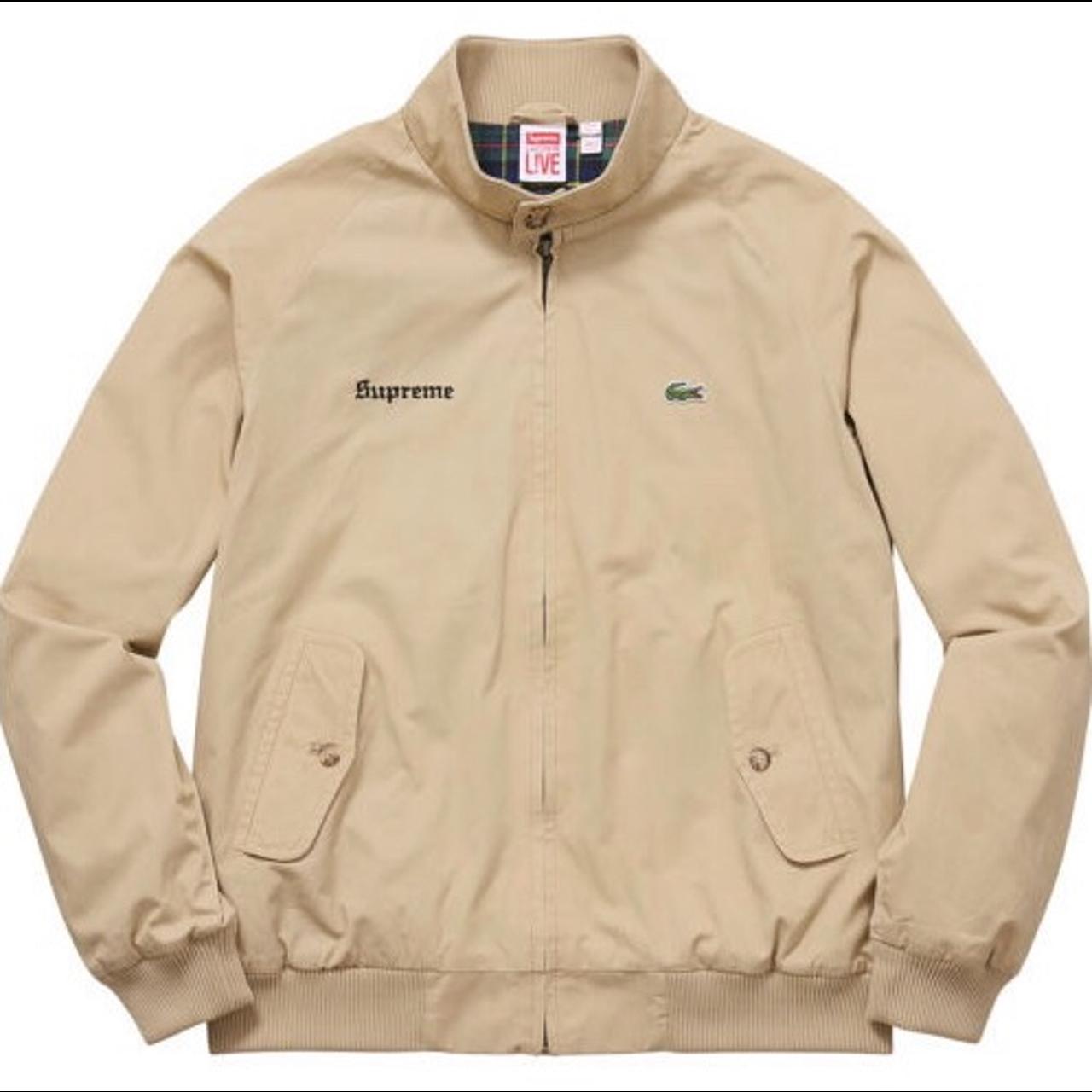 Supreme lacoste harrington on sale