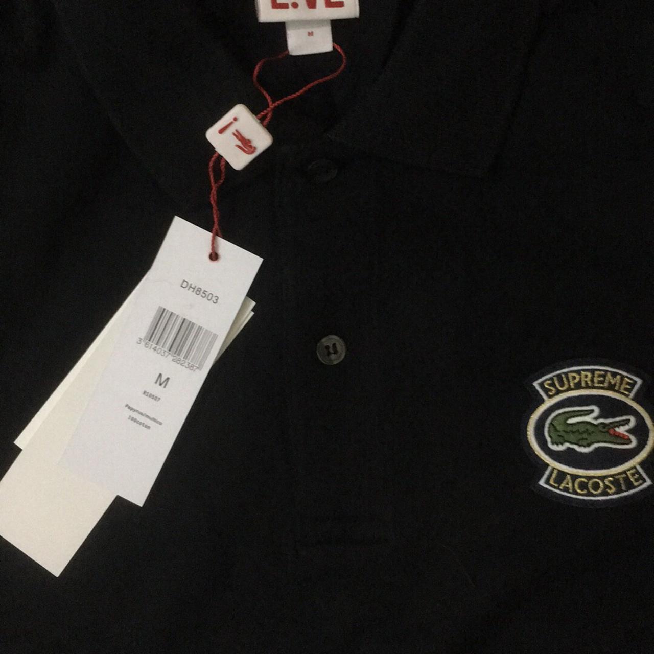 Supreme lacoste velour deals polo