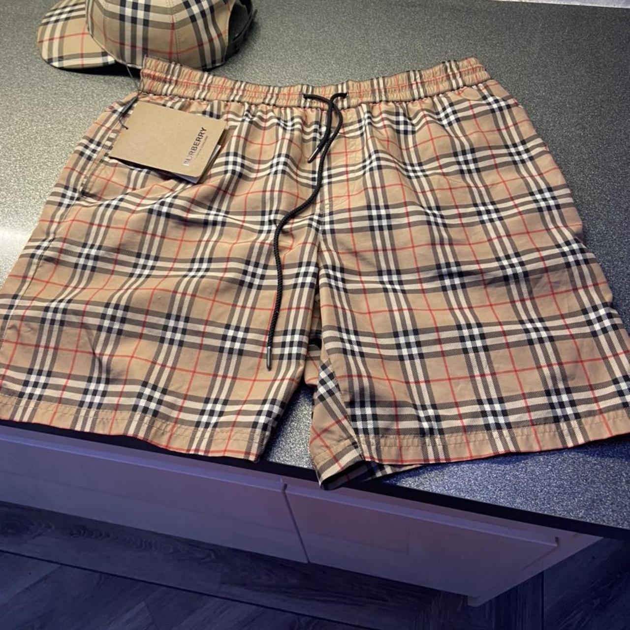 Burberry shorts Size medium Can't remember how | Depop