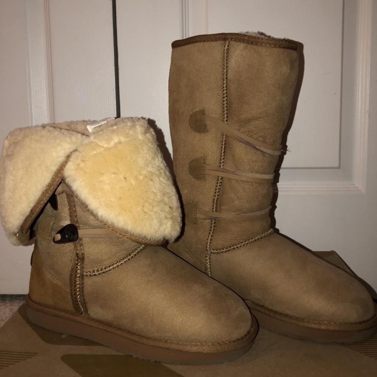 EMU Australia Women's Tan Boots | Depop