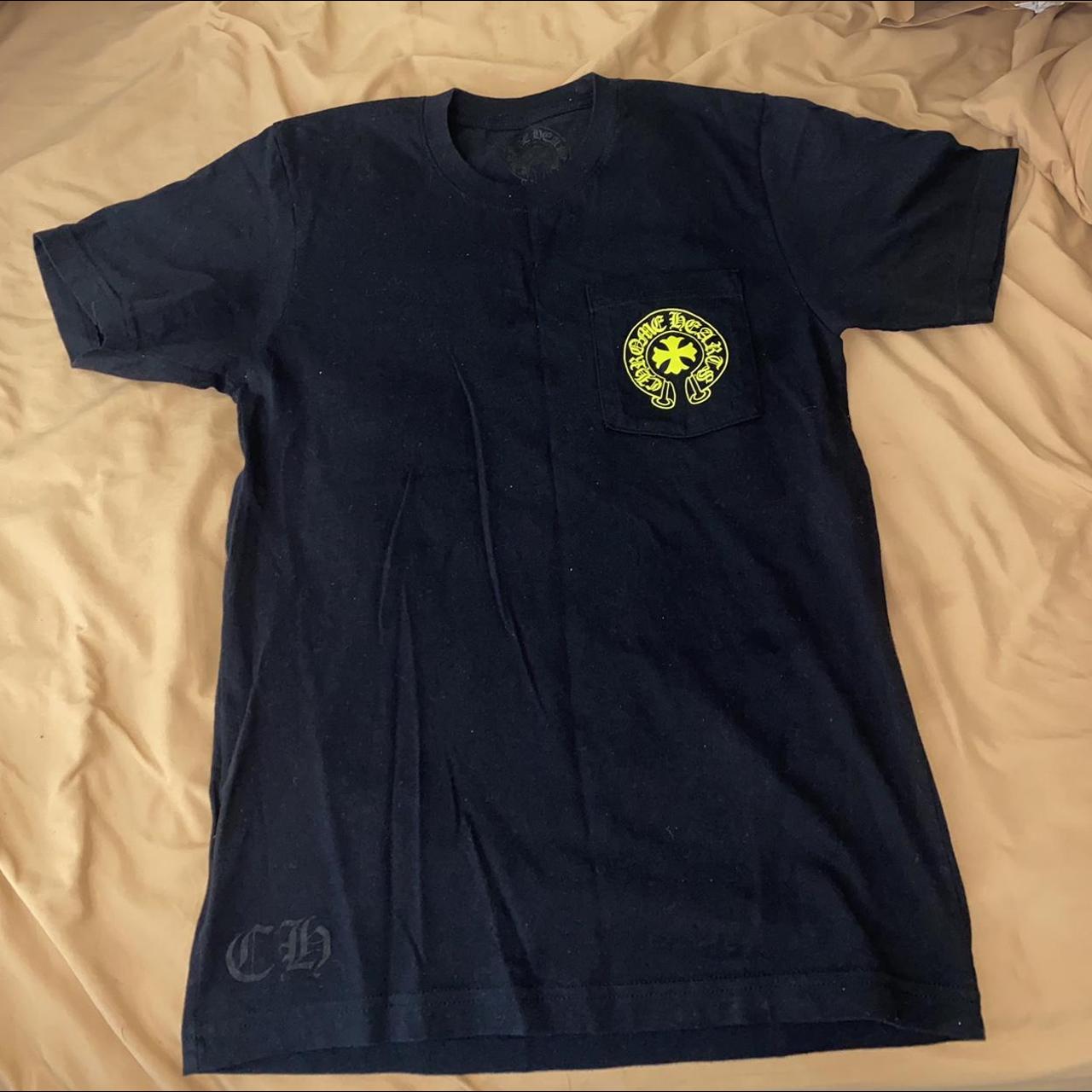 Chrome hearts T- shirt Only worn Once Size:... - Depop