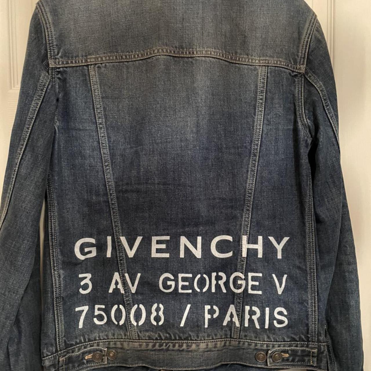 givenchy mens denim jacket