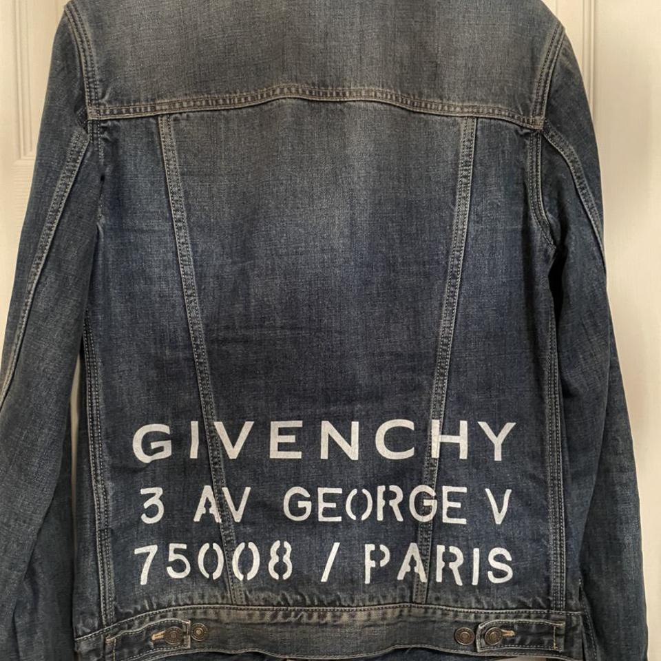 Givenchy paris denim outlet jacket