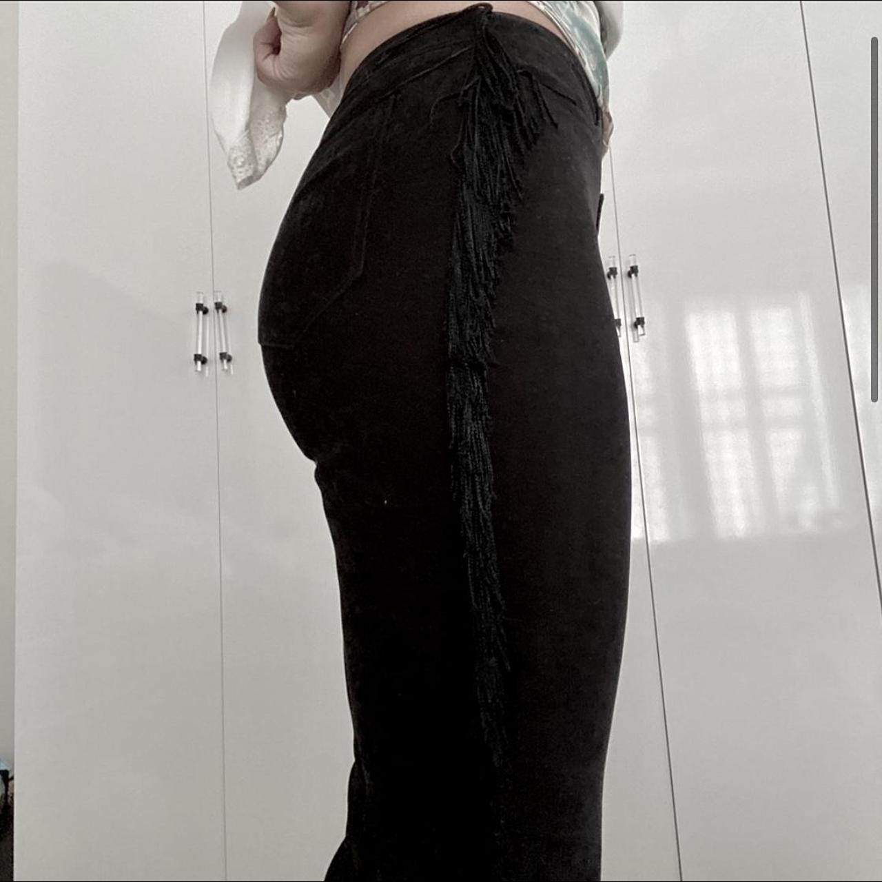 Bebe Men's Black Trousers Depop