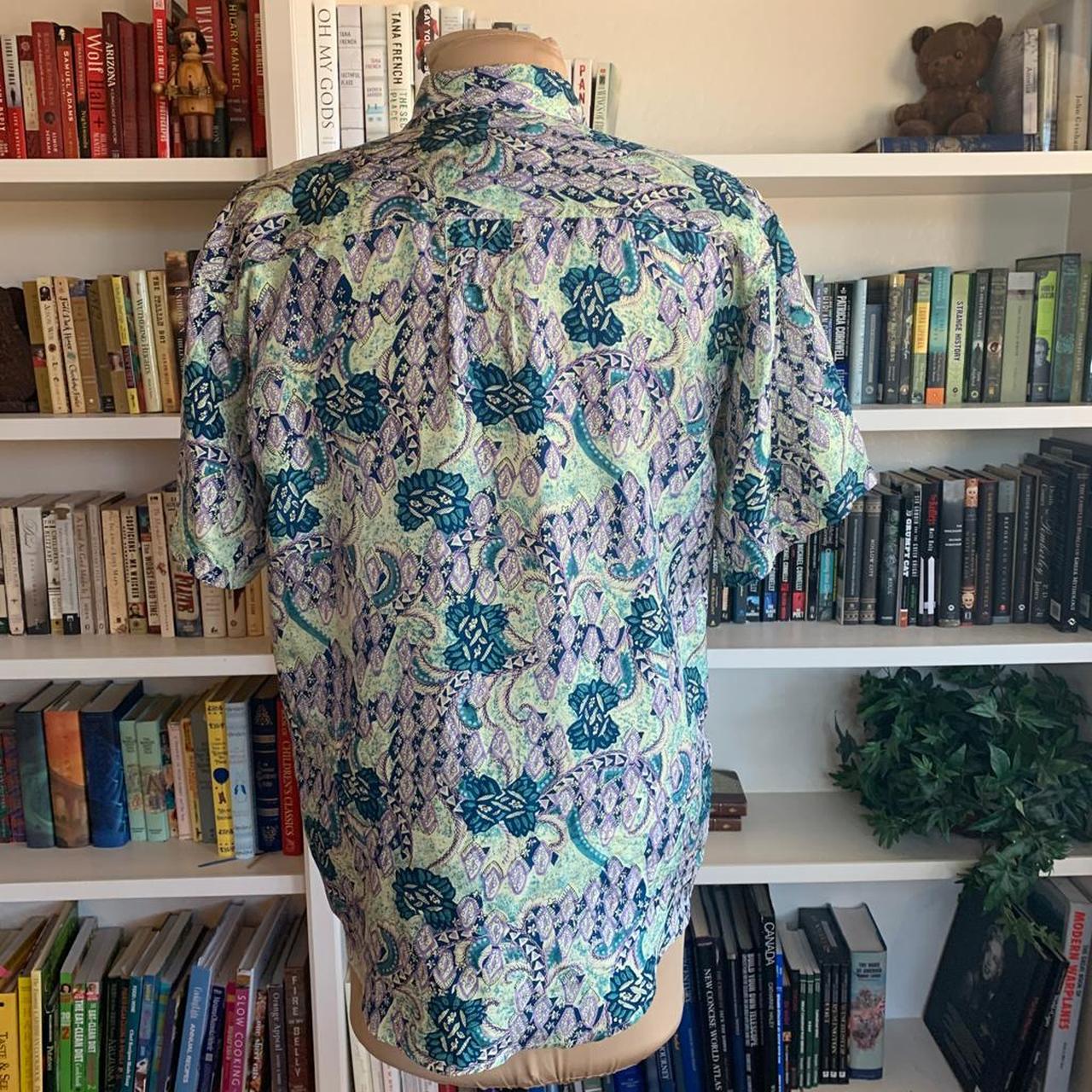 Product Image 4 - Vintage 80s Silk Button Up
Vintage