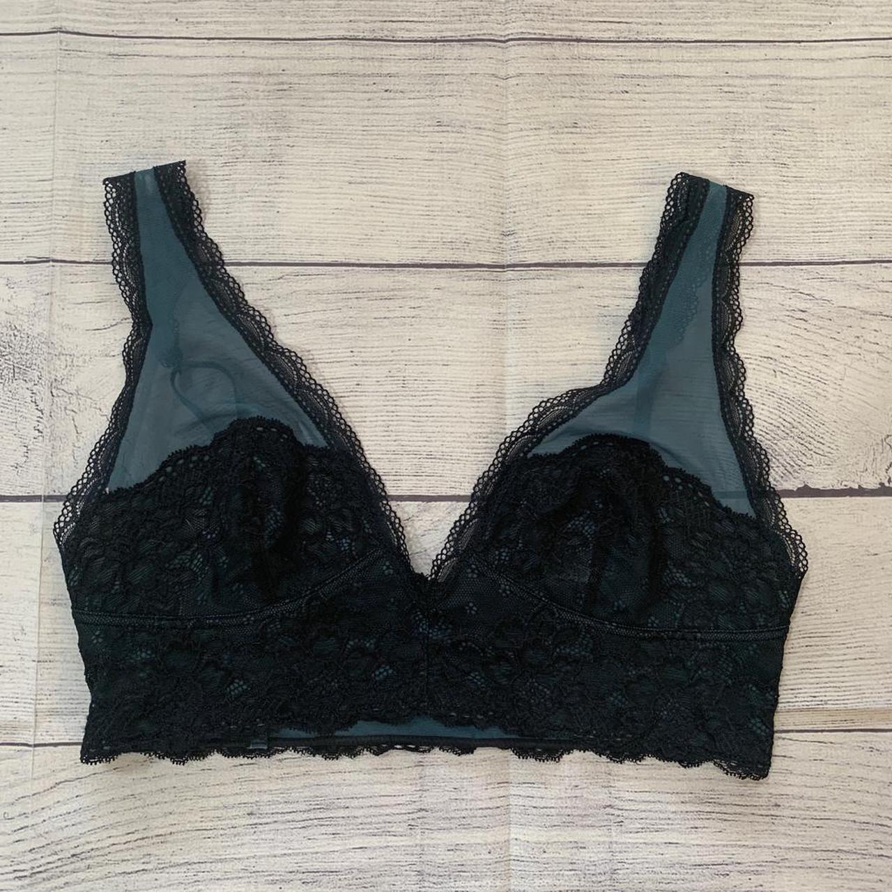 Black Lace Bralette Intimately Free People Depop Black Lace Bralette Intimately Free People Depop