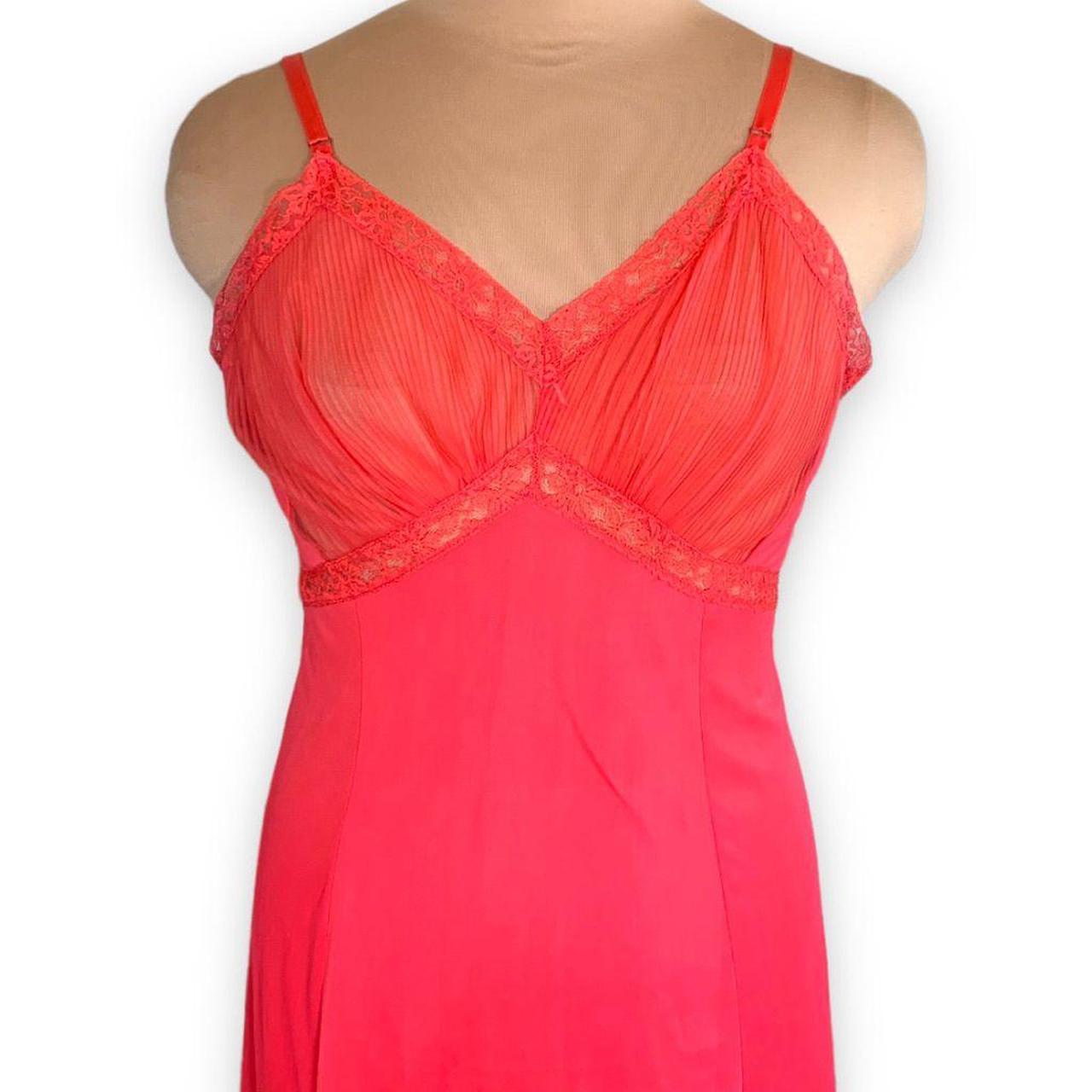 vintage-slip-size-36-gorgeous-vibrant-red-slipdress-depop