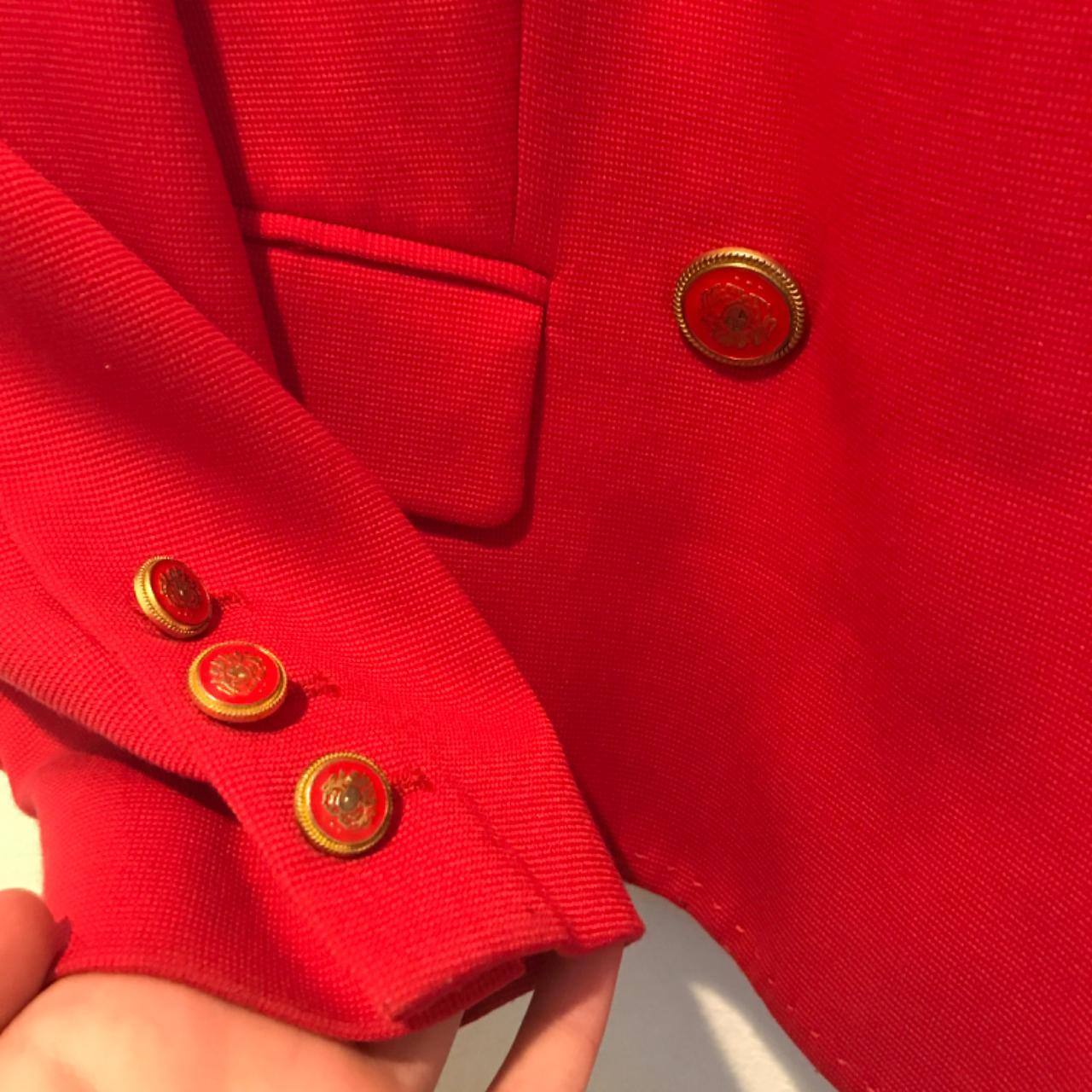 Ellen Tracy Women S Red Tailored Jackets Depop