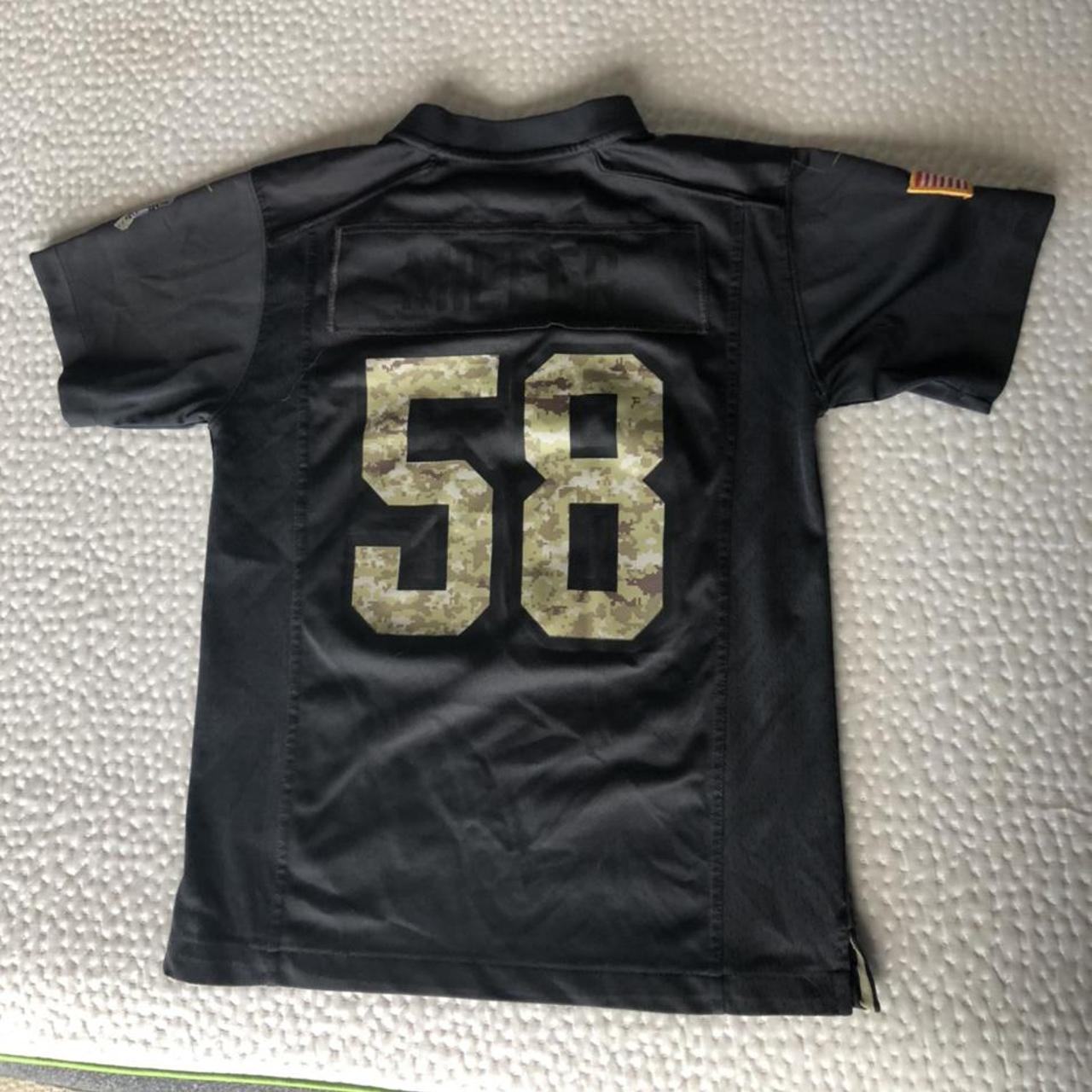 Von Miller Broncos 58 Jersey Broncos camo. Boy - Depop