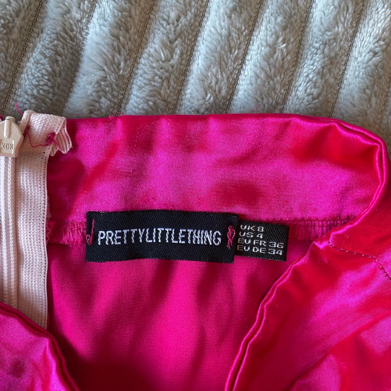 PrettyLittleThing Women's Pink Skirt | Depop