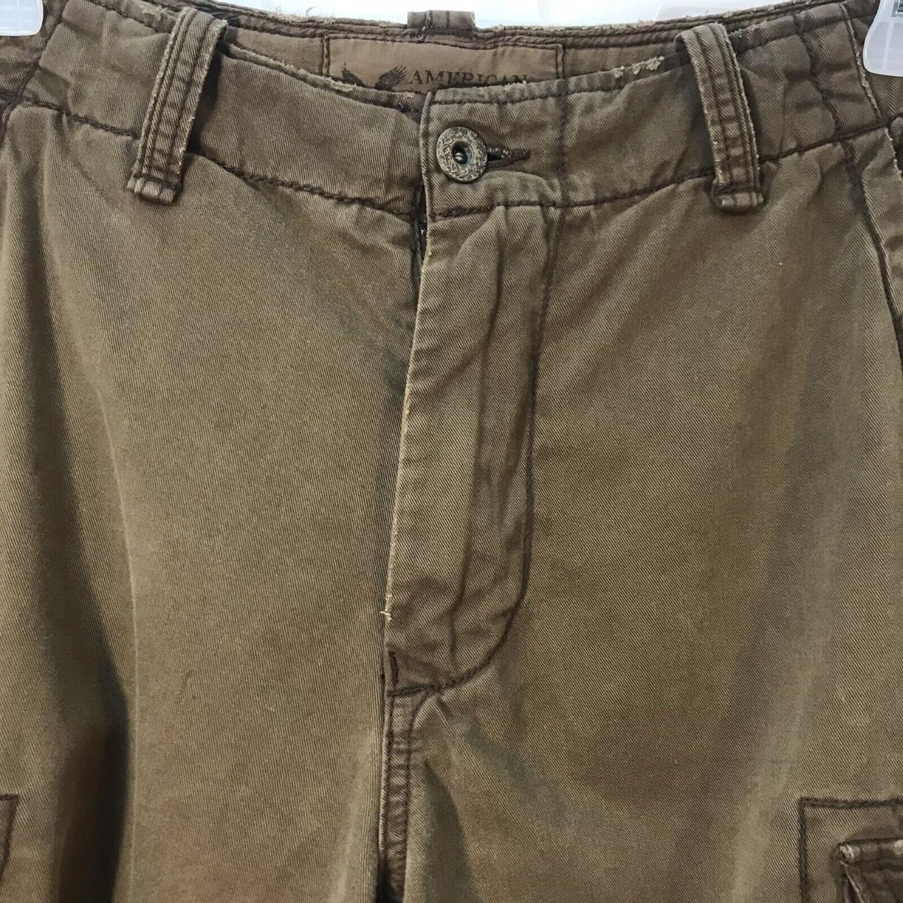 Mens America Eagle Cargo shorts Size 34. Condition... - Depop