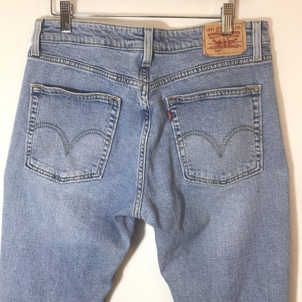 Womens Vintage Levis 519 Stretch Flare Jeans Size... - Depop