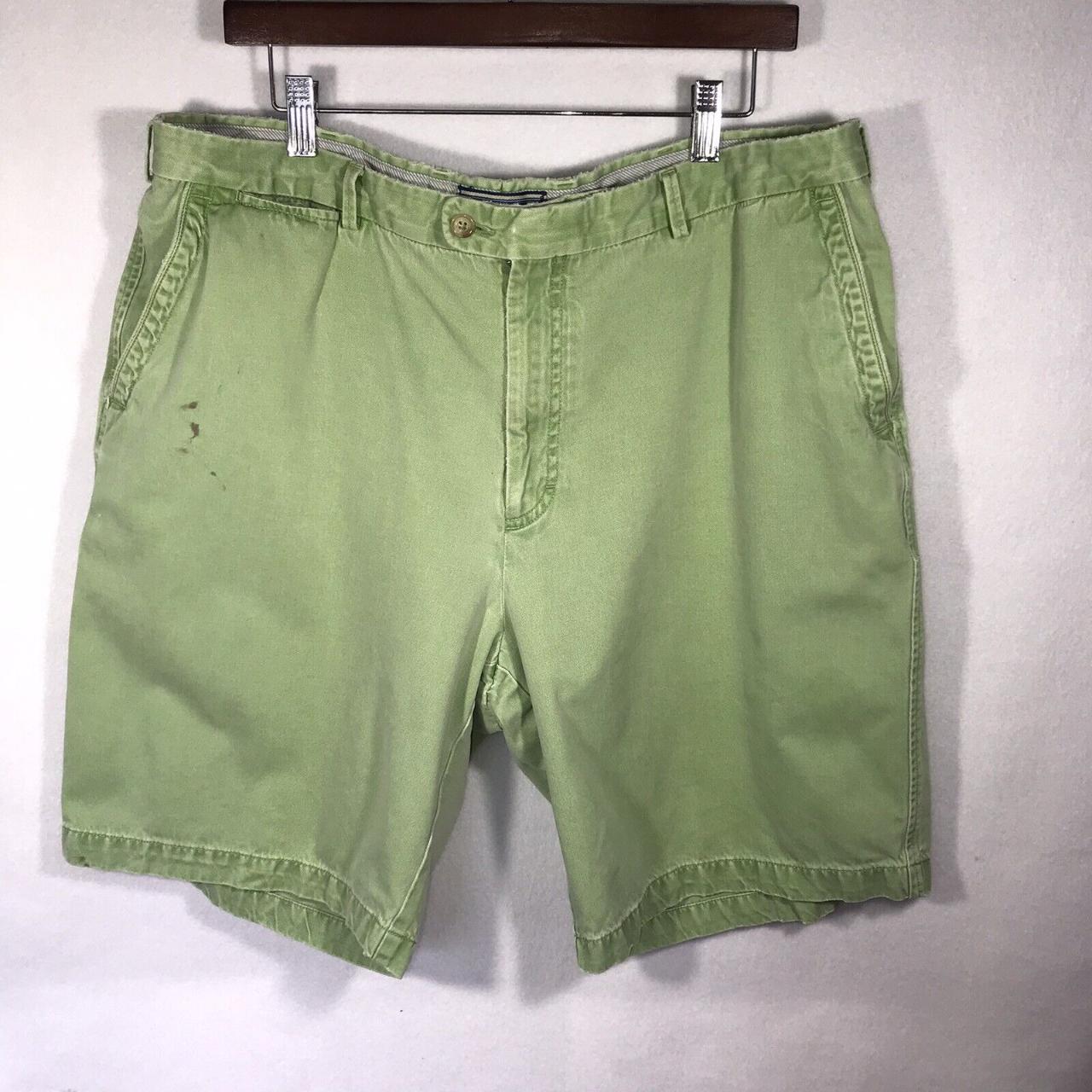 Mens Peter Millar Flat Front Cotton Shorts Size 38... - Depop