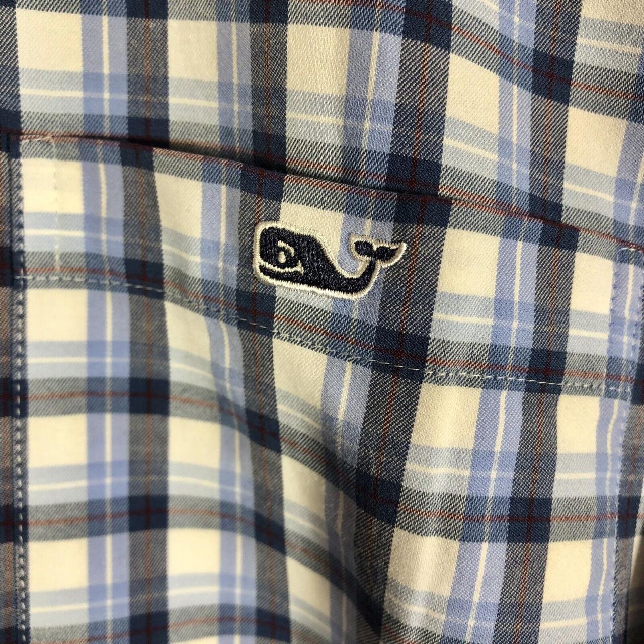 Mens Vineyard Vines Long Sleeve Blue Button Down... - Depop