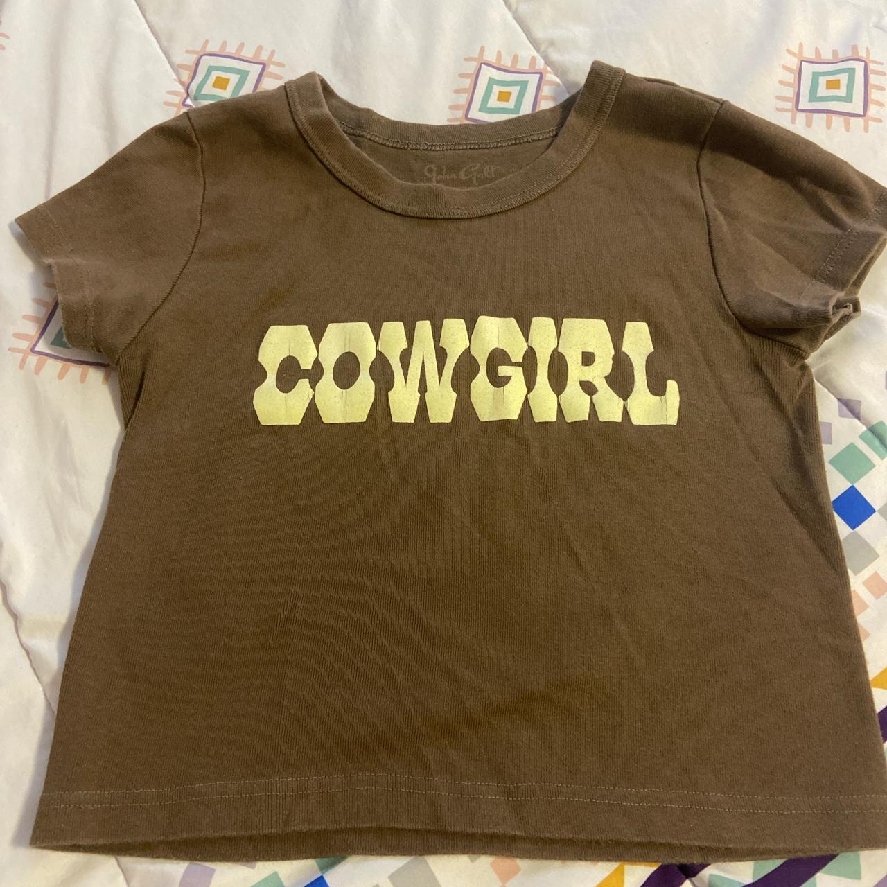 Brandy Melville Cowgirl Top OS no longer... - Depop