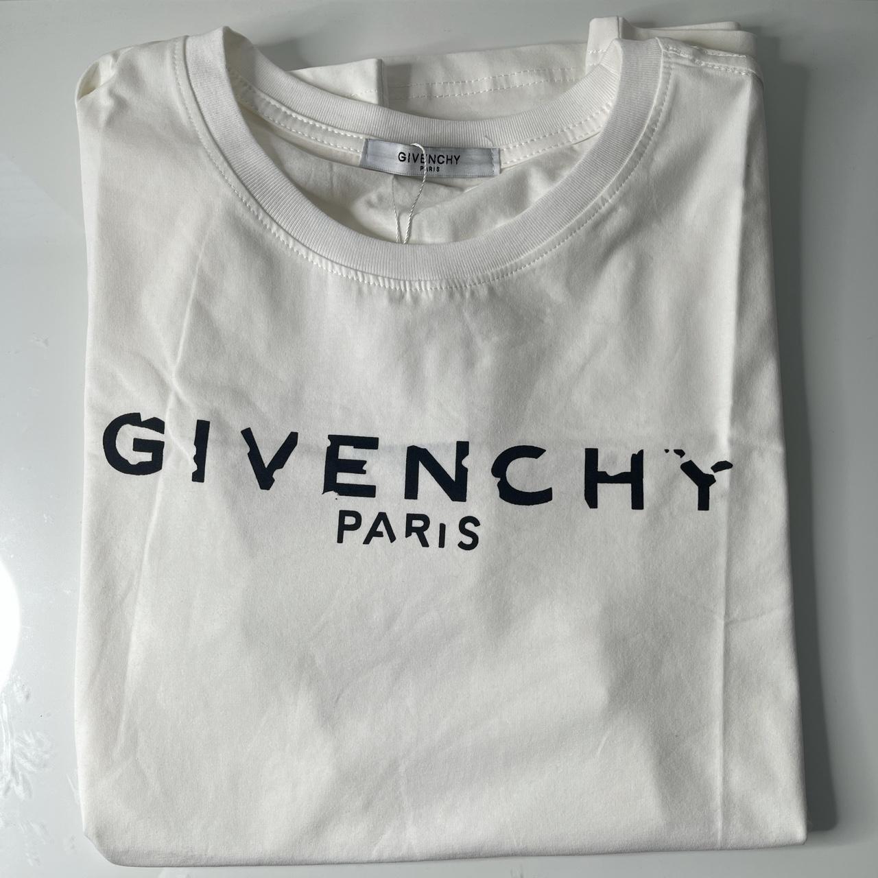 givenchy broken logo t shirt