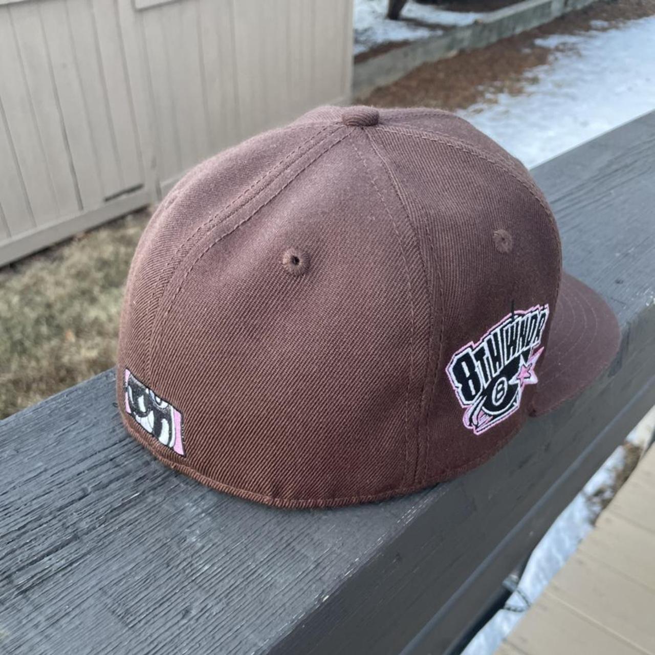 FITTED HAT BROWN / PINK - 8THWNDR