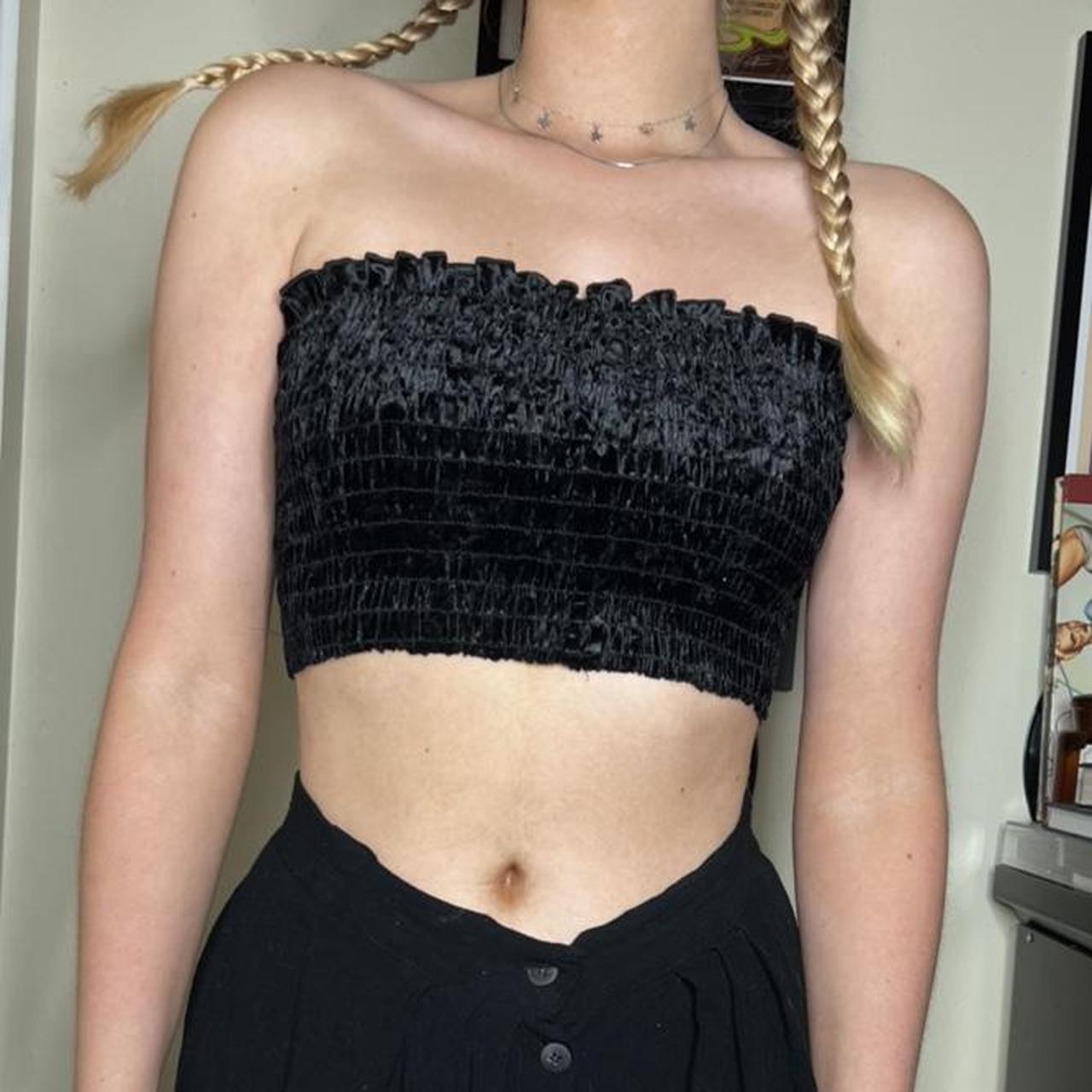 LOUIS VUITTON Tube Top. Has a 90s feel and is super - Depop