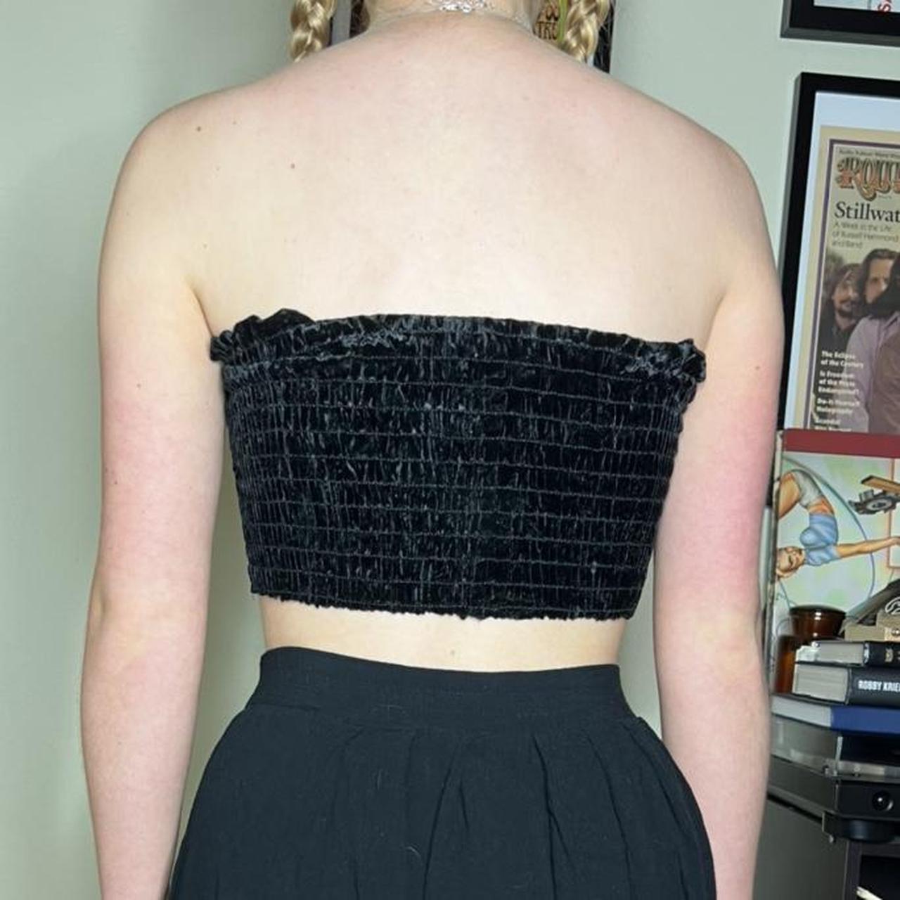 LOUIS VUITTON Tube Top. Has a 90s feel and is super - Depop
