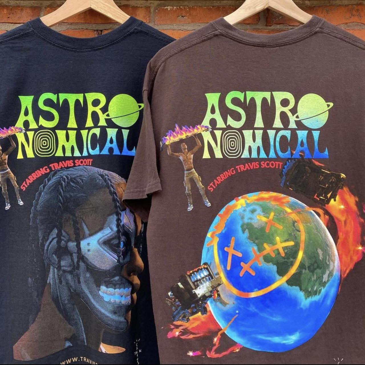 Travis scott world hot sale event t shirt