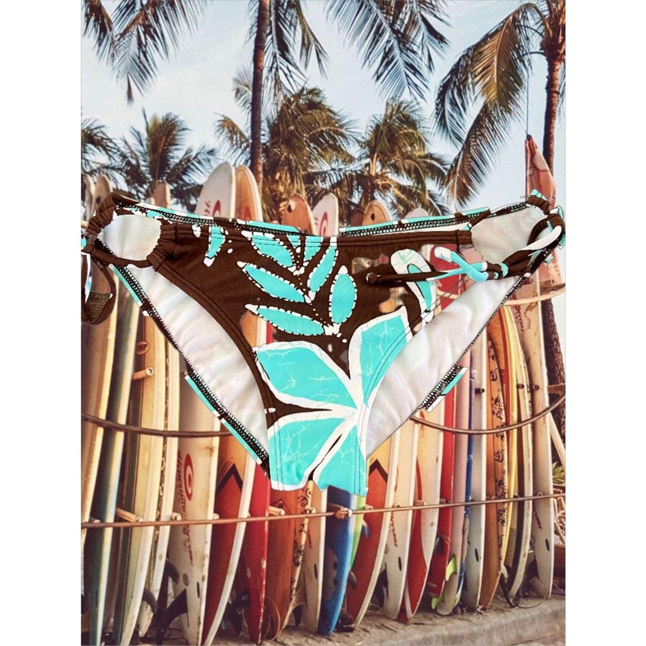 hawaiian print tie