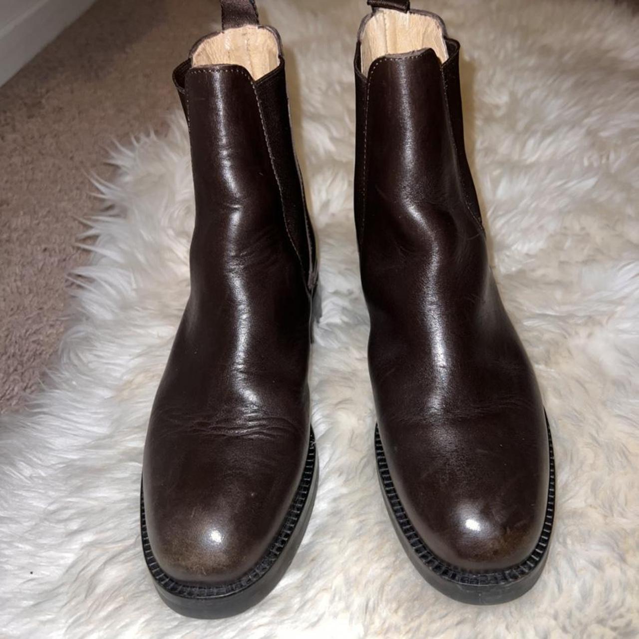 Barney's Women's Brown and Black Boots (2)