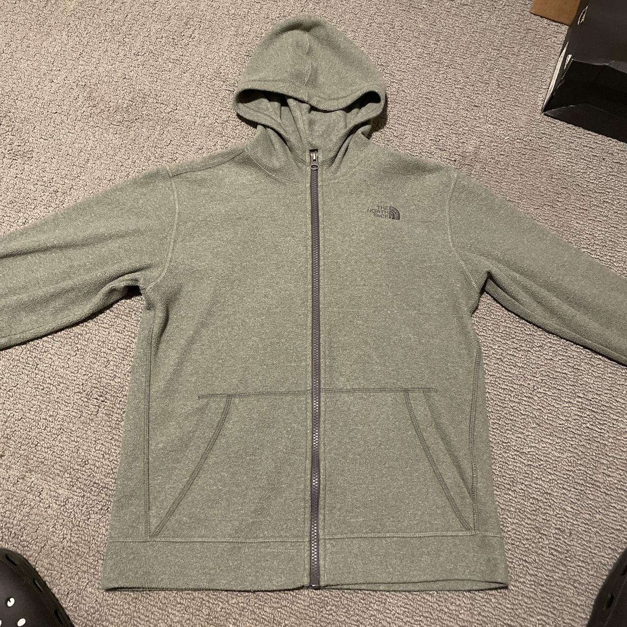 North Face Warmth ZipUp Jacket YOUTH L Depop