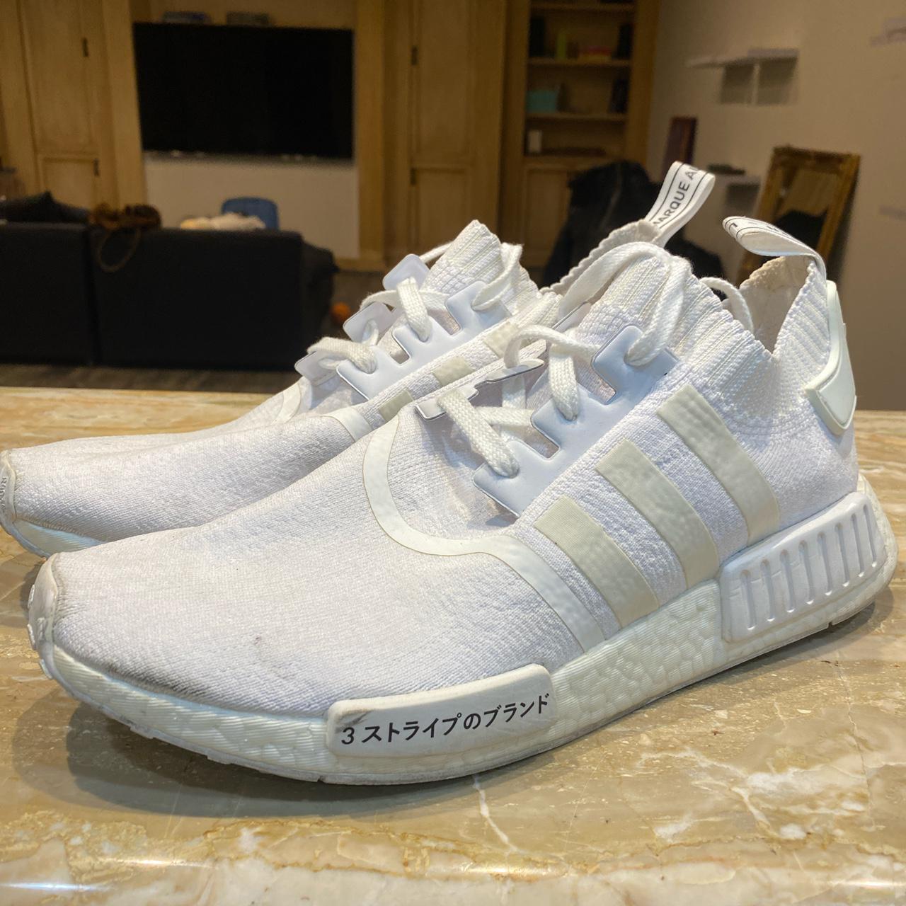 Nmd r1 tripple white best sale