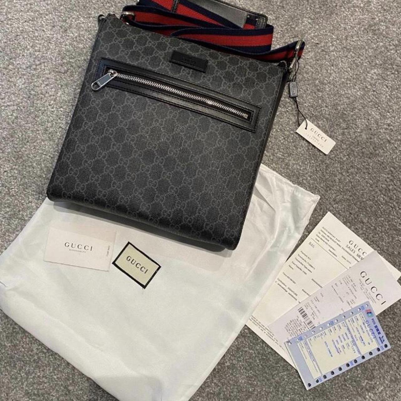 Used gucci messenger discount bag