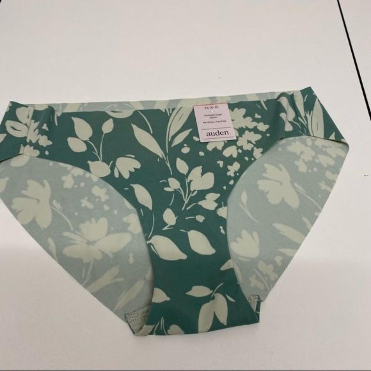 Target (Auden) Green/Floral Invisible Edge Bikini Depop