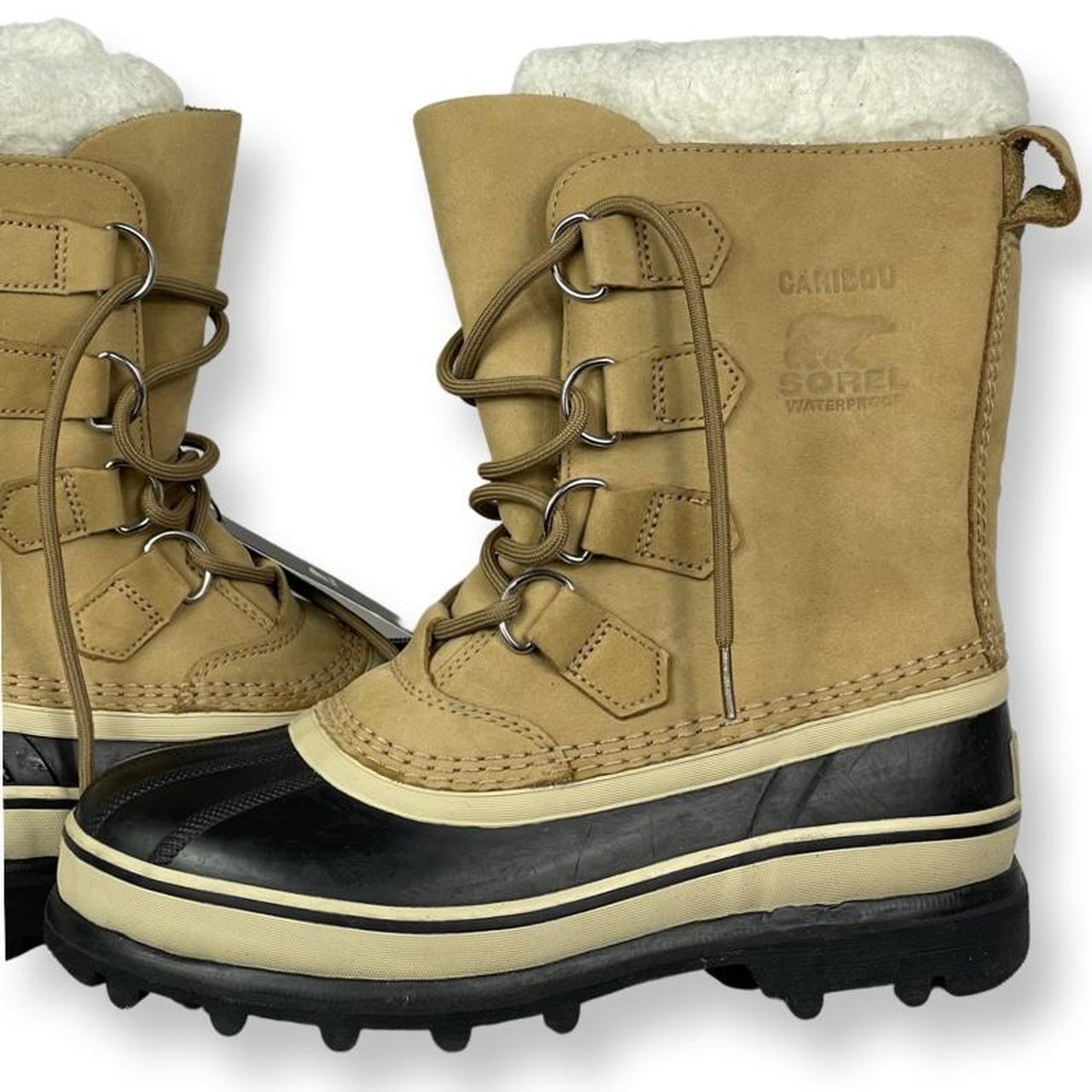 SOREL CARIBOU Womens Beige Boots Womens UK Size... Depop