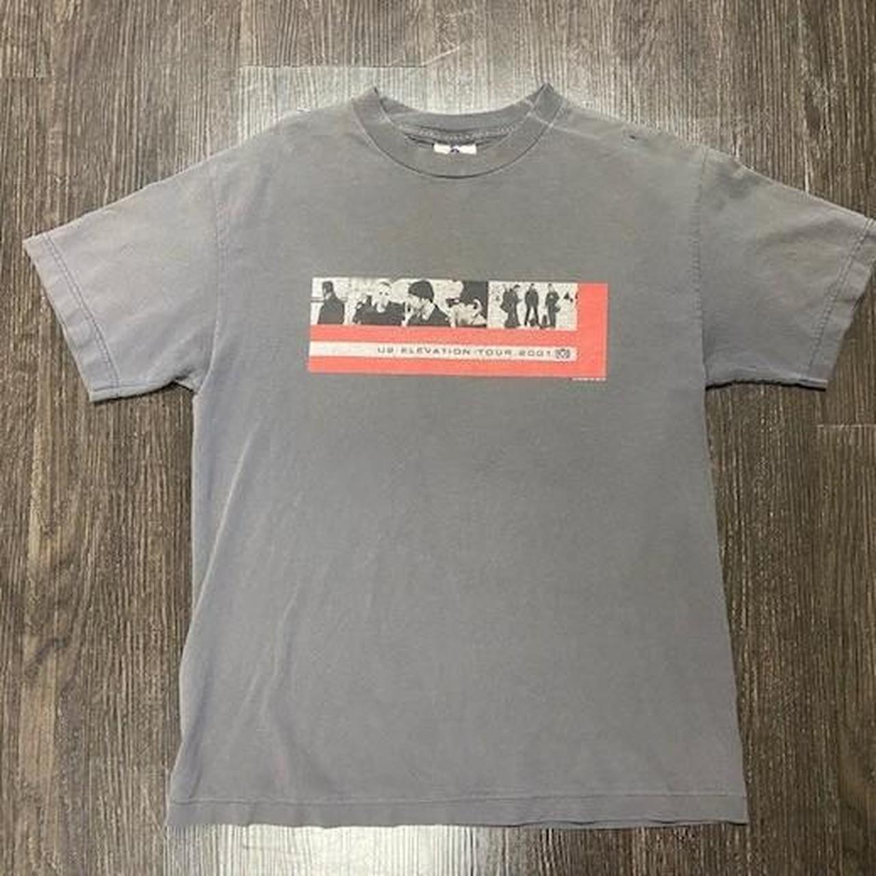 Vintage U2 concert t-shirt Elevation tour 2001 - Depop