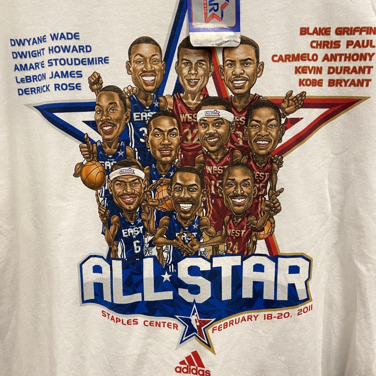 Adidas All-Star Staples Center T-Shirt 2011 Depop