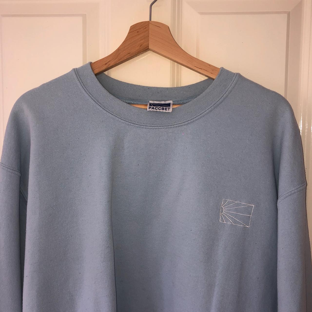 LIGHT BLUE GOSHA RUBCHINSKIY SWEATER PACCBET Size L