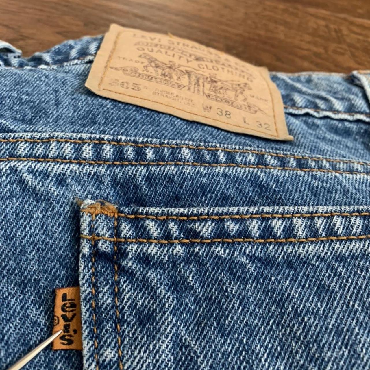 Vintage Levi’s 505 orange tab jeans Amazing... - Depop