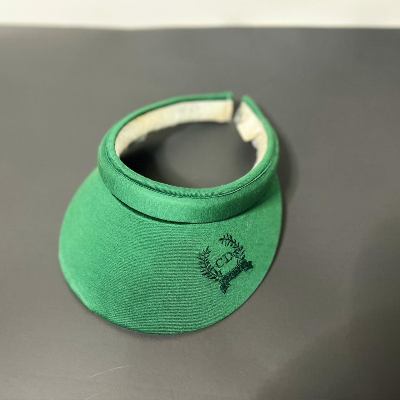 Dior Women's Green Hat Depop