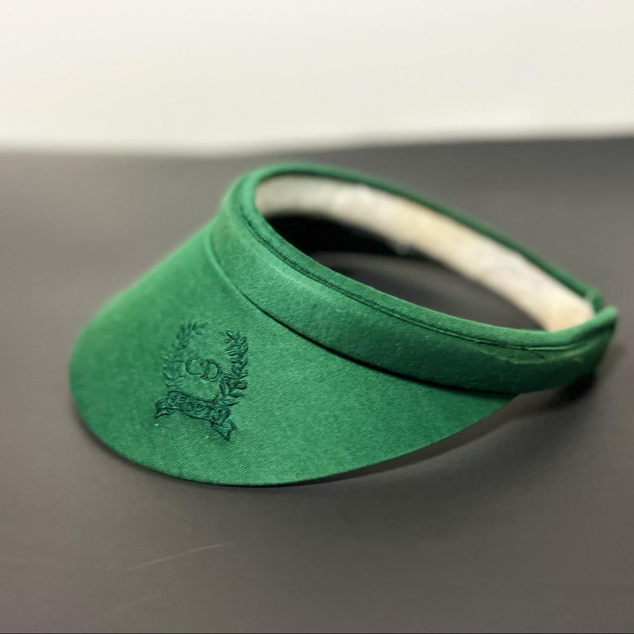 Dior Women's Green Hat Depop