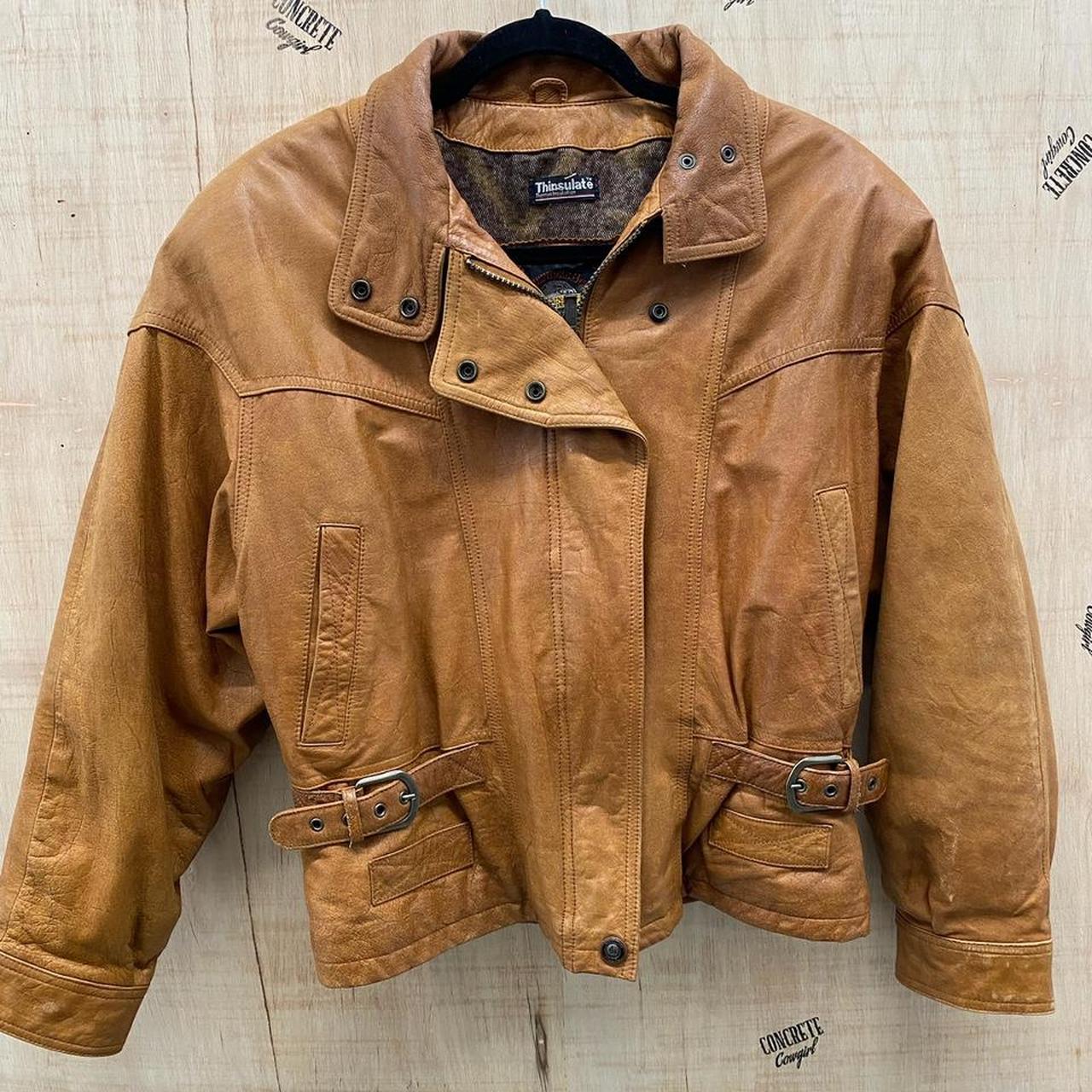 Flannel hotsell leather jacket