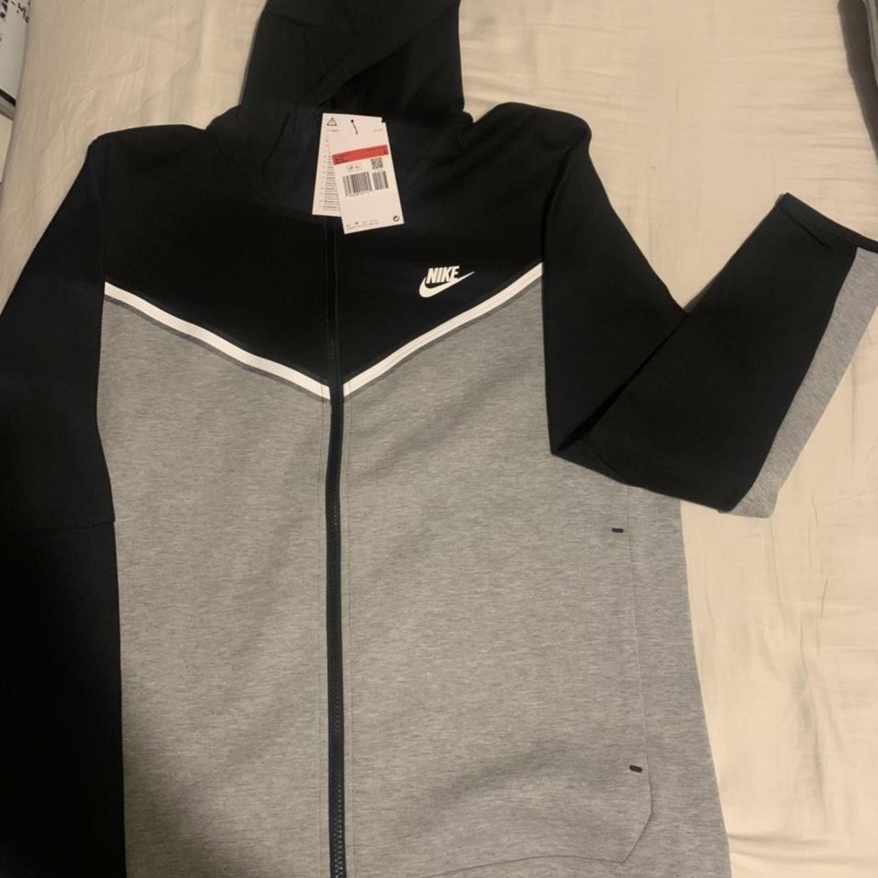 mens tech fleece blue