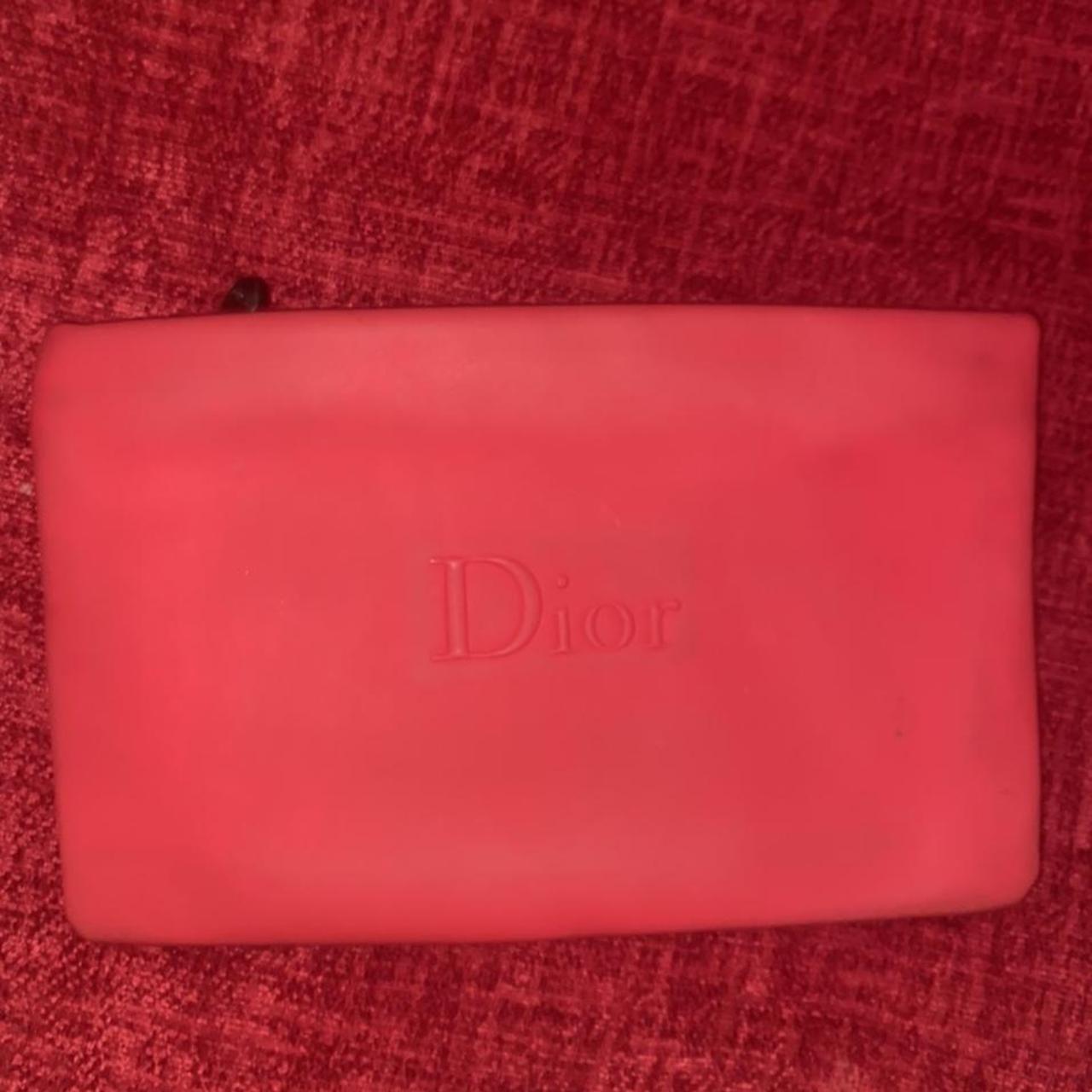 dior red pouch