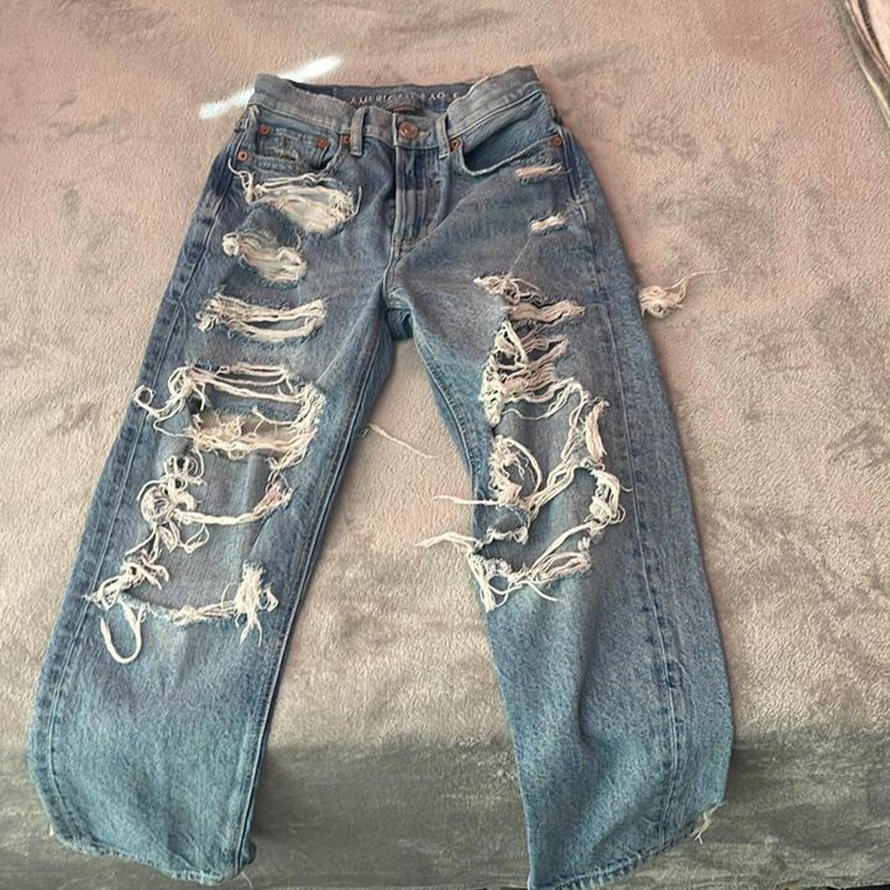AE skinny dream jean 000 short #jeans #americaneagle - Depop