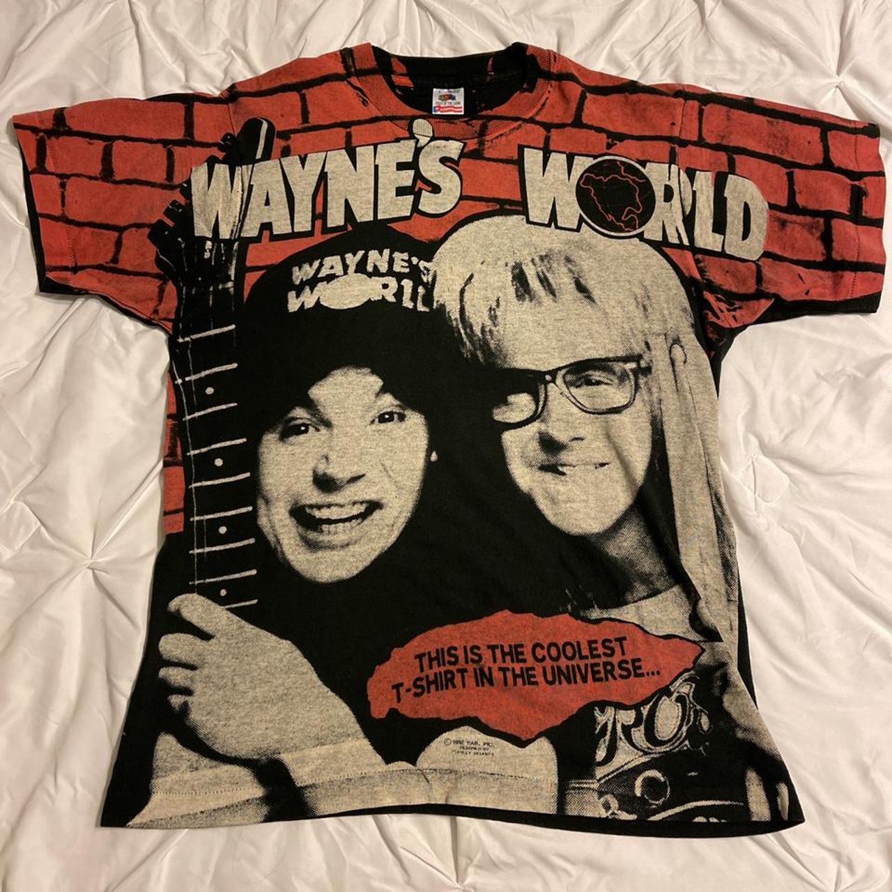 Movie Wayne's World Vintage Shirt Vintage 1992 Waynes World