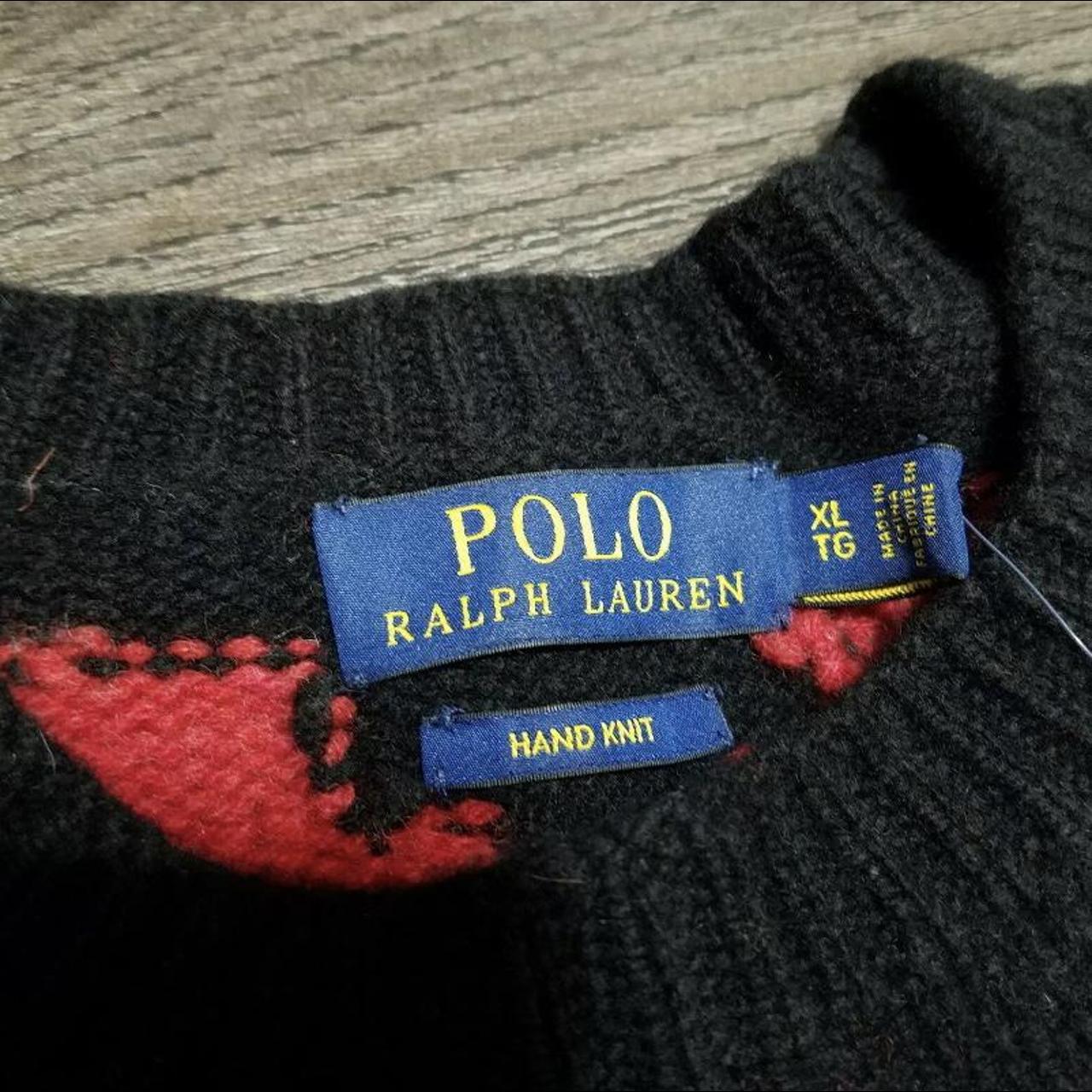 Polo Ralph Lauren Cowboy Hand-Knit Wool Cashmere