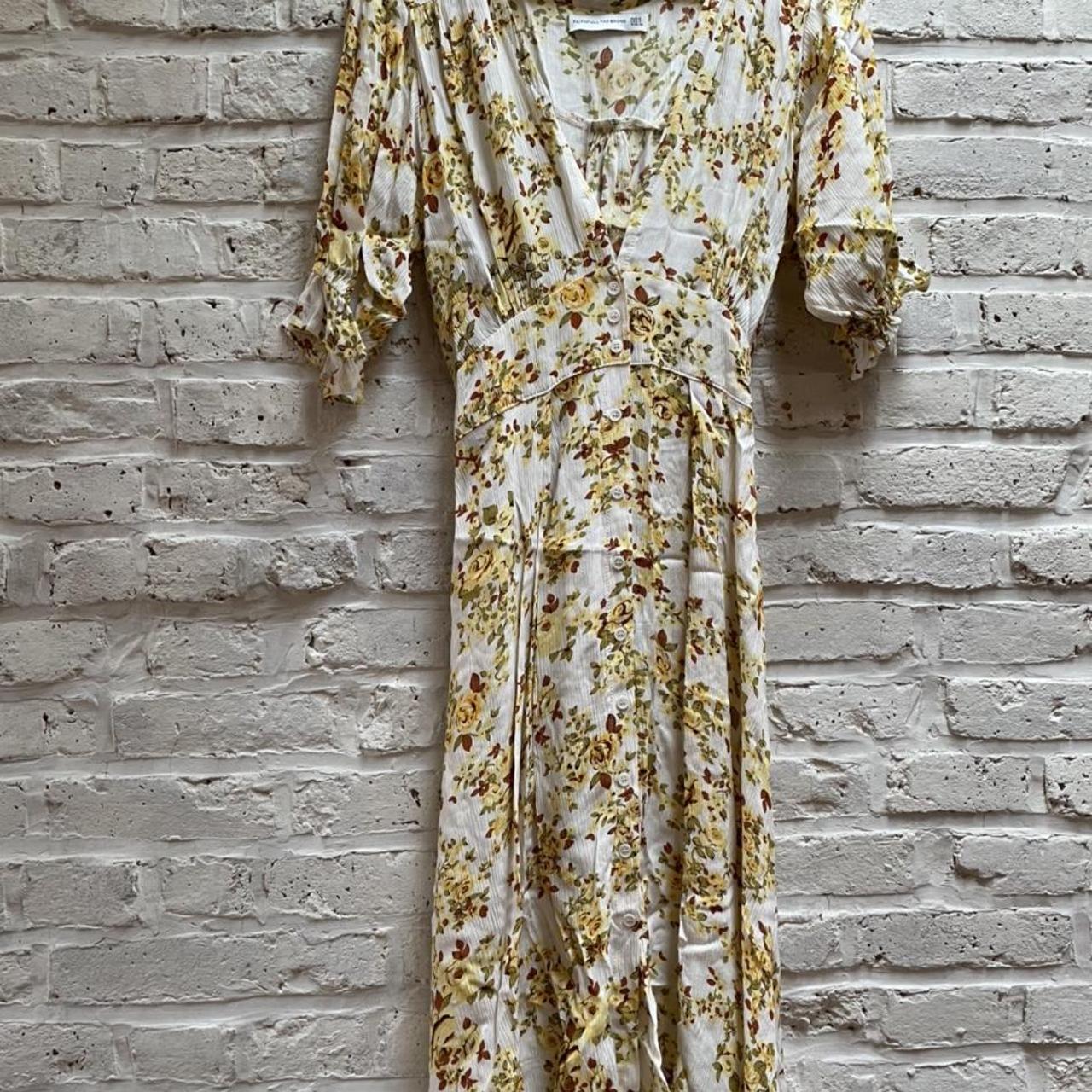 Faithful the Brand Rafa Midi Dress Goldie Floral