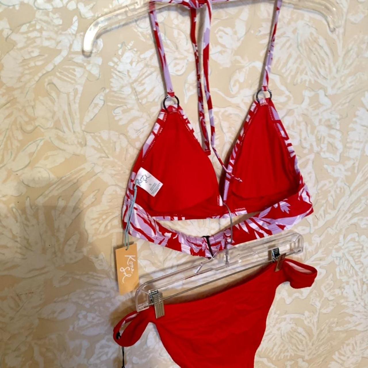 Red sales bikinis target