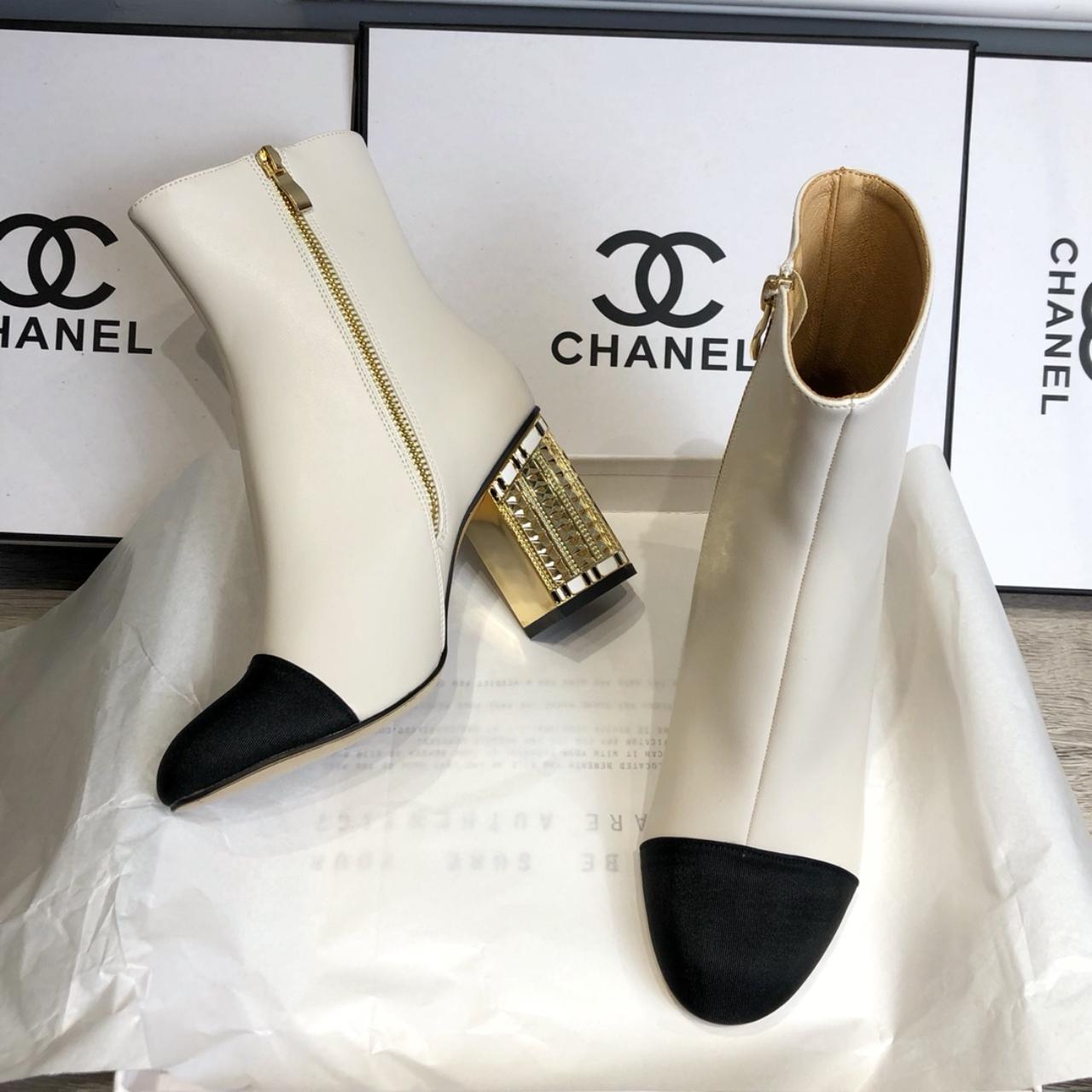 CHANEL boots Come with a box， This is lady's size - Depop