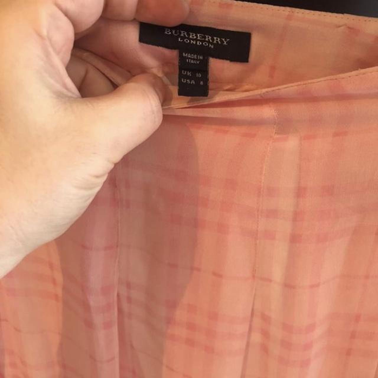 Burberry London Pink plaid - Depop